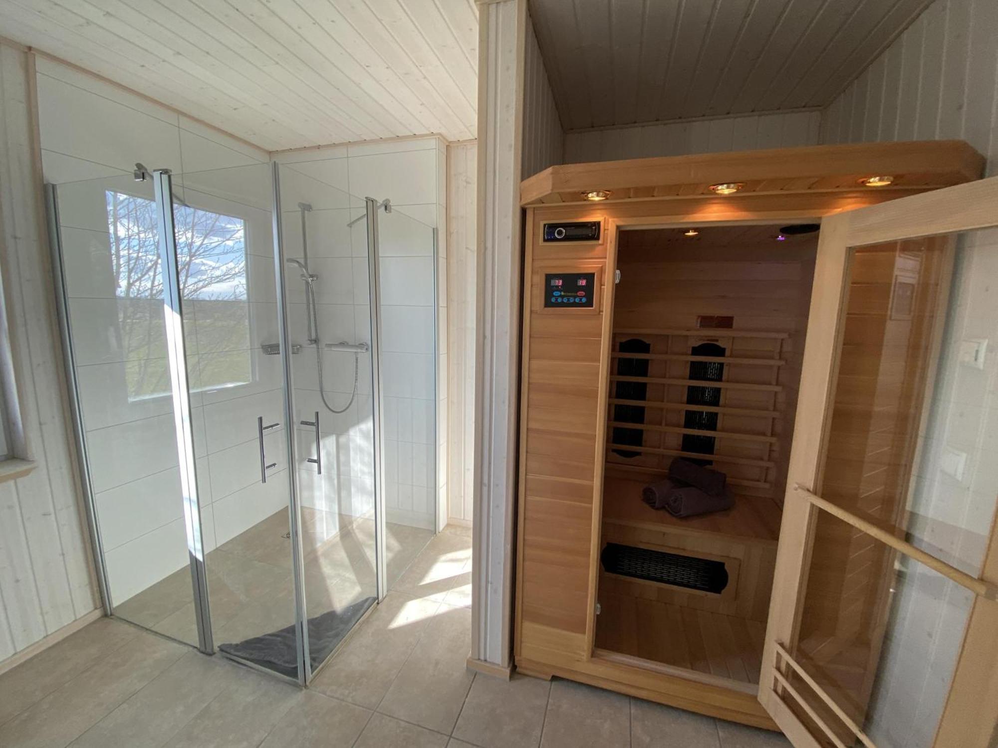 Ferienhaus Skipper Hus By Seeblick Ferien Oro, Kamin,Sauna Olpenitz Exterior photo